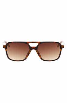 55mm Gradient Aviator Sunglasses