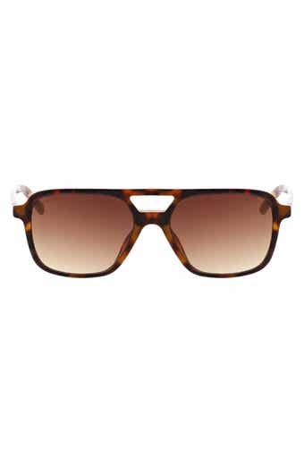 55mm Gradient Aviator Sunglasses