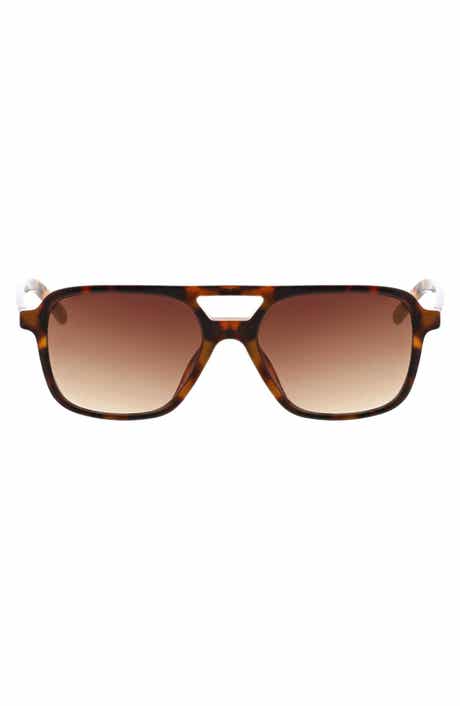 55mm Gradient Aviator Sunglasses