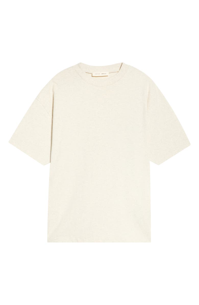 Fear of God Essentials Classic Fit Short Sleeve T-Shirt, Alternate, color, Oatmeal Heather