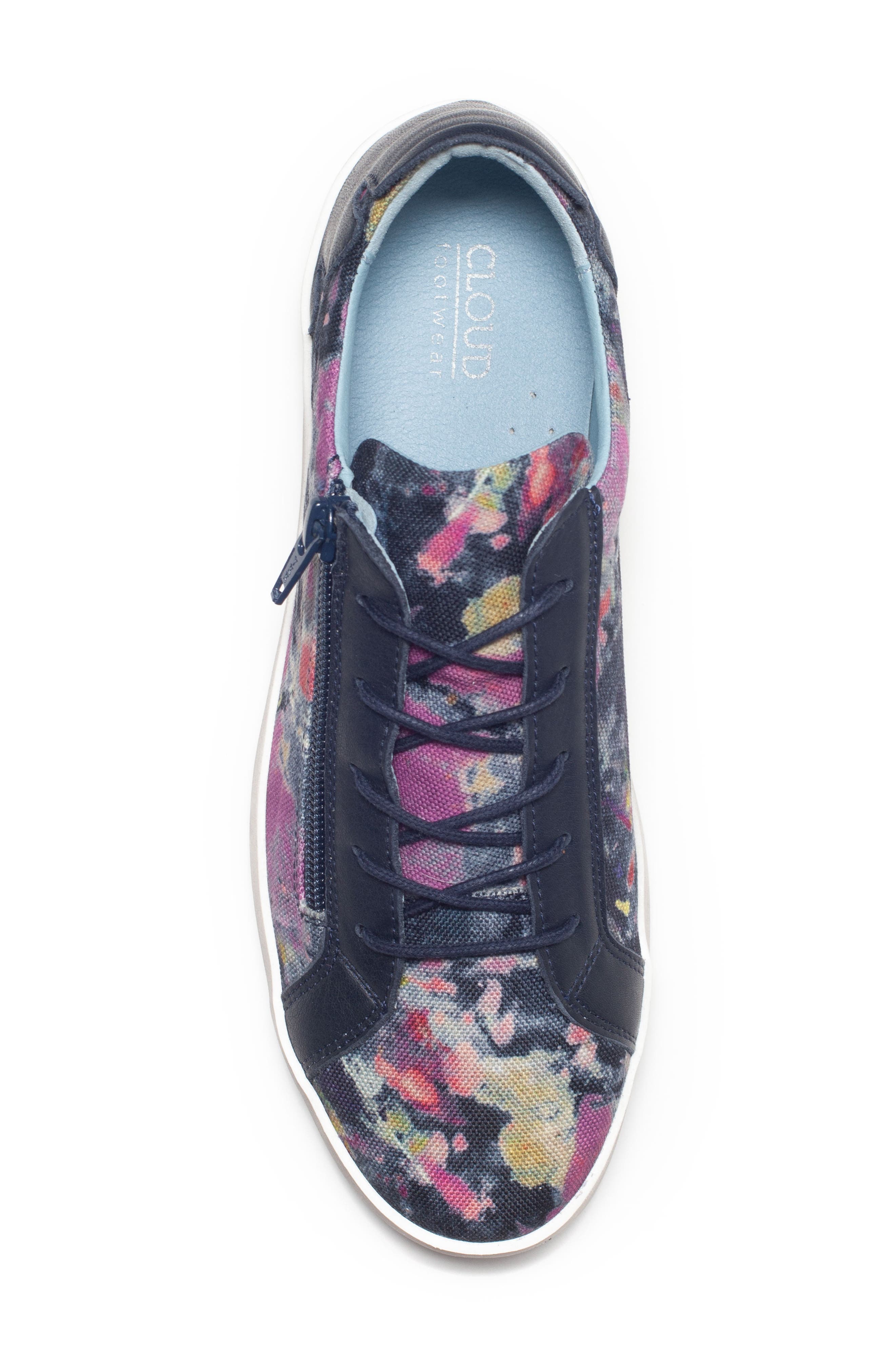 CLOUD Vanessa Zip Sneaker, Alternate, color, 