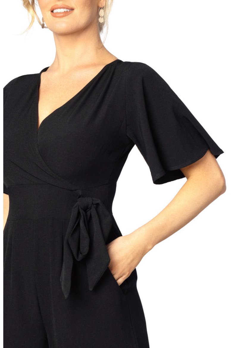 Charisma Crepe Jumpsuit, Alternate, color, BLACK NOIR