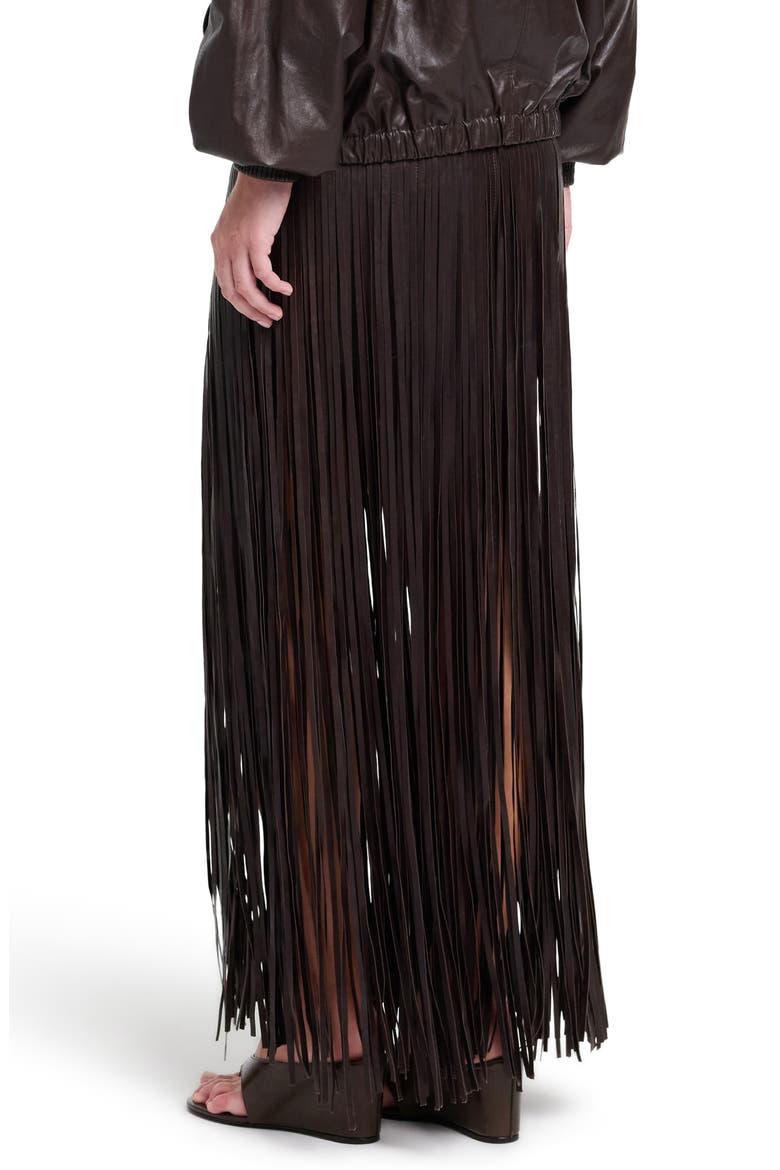 Tangled Up + Blue Skirt, Alternate, color, DARK CHOCOLATE