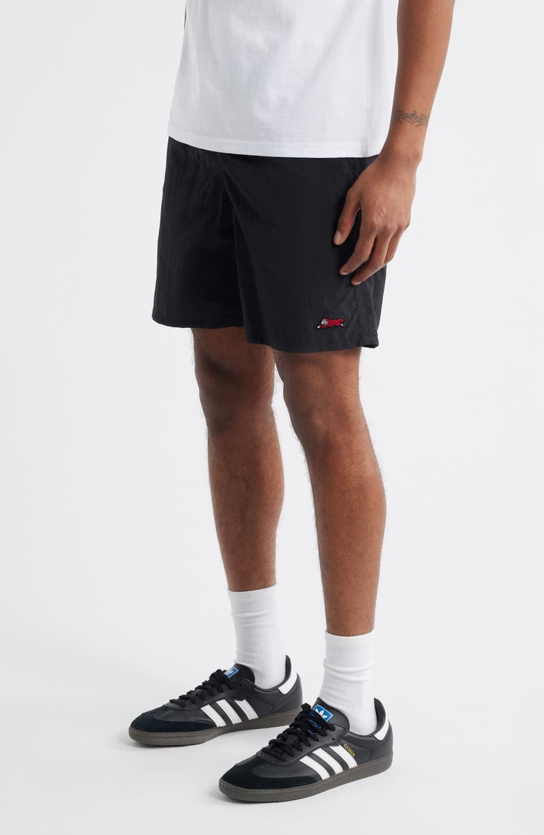 ICECREAM Running Dog Nylon Short, Alternate, color, Black