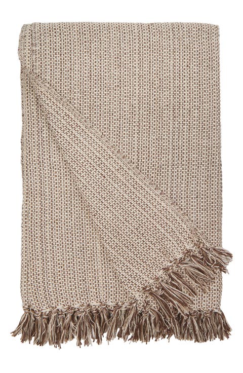 Julian Oversize Cotton Throw Blanket
