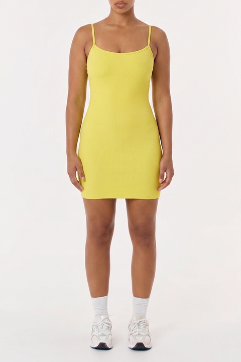 Shapewear Solid Modal Butt Lift Mini Slip Dress