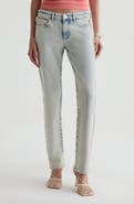 AG Sandra Low Rise Slim Straight Leg Jeans