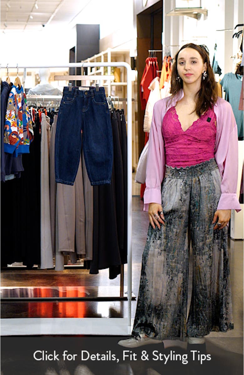 Kids' Barrel Leg Jeans, sales video thumbnail