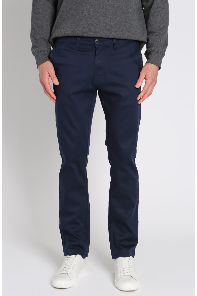 East Hampton Stretch Twill Chinos, Main, color, NAVY