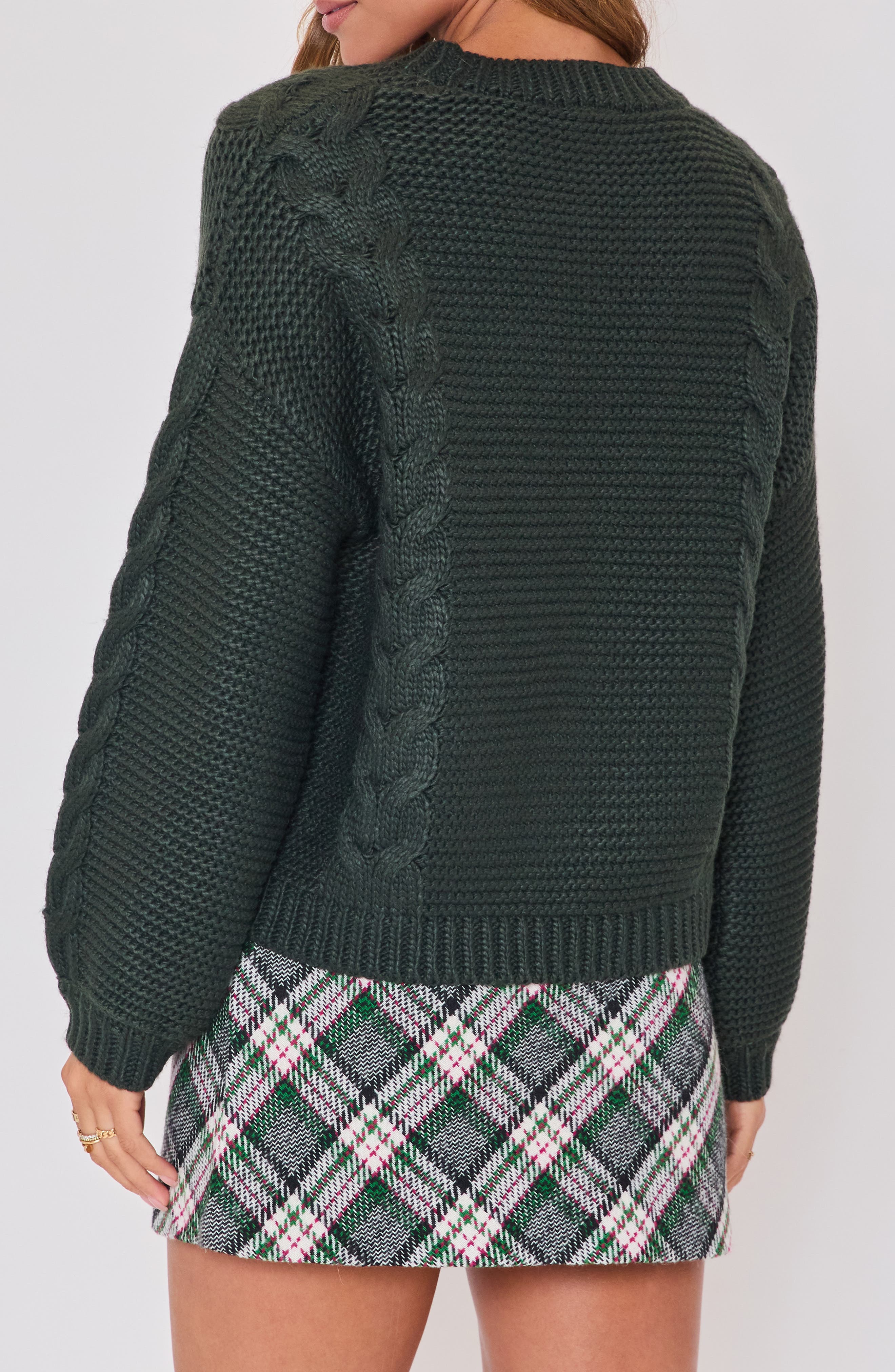 Pinecrest Cable Stitch Crewneck Sweater - image 2