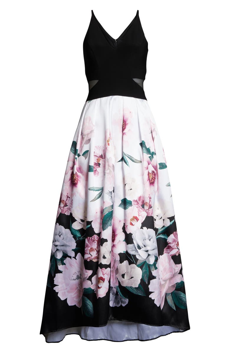 Xscape Evenings Xscape High/Low Evening Dress, Alternate, color,