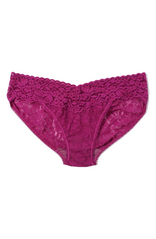 Hanky Panky Flora Lace V-cut Bikini Briefs