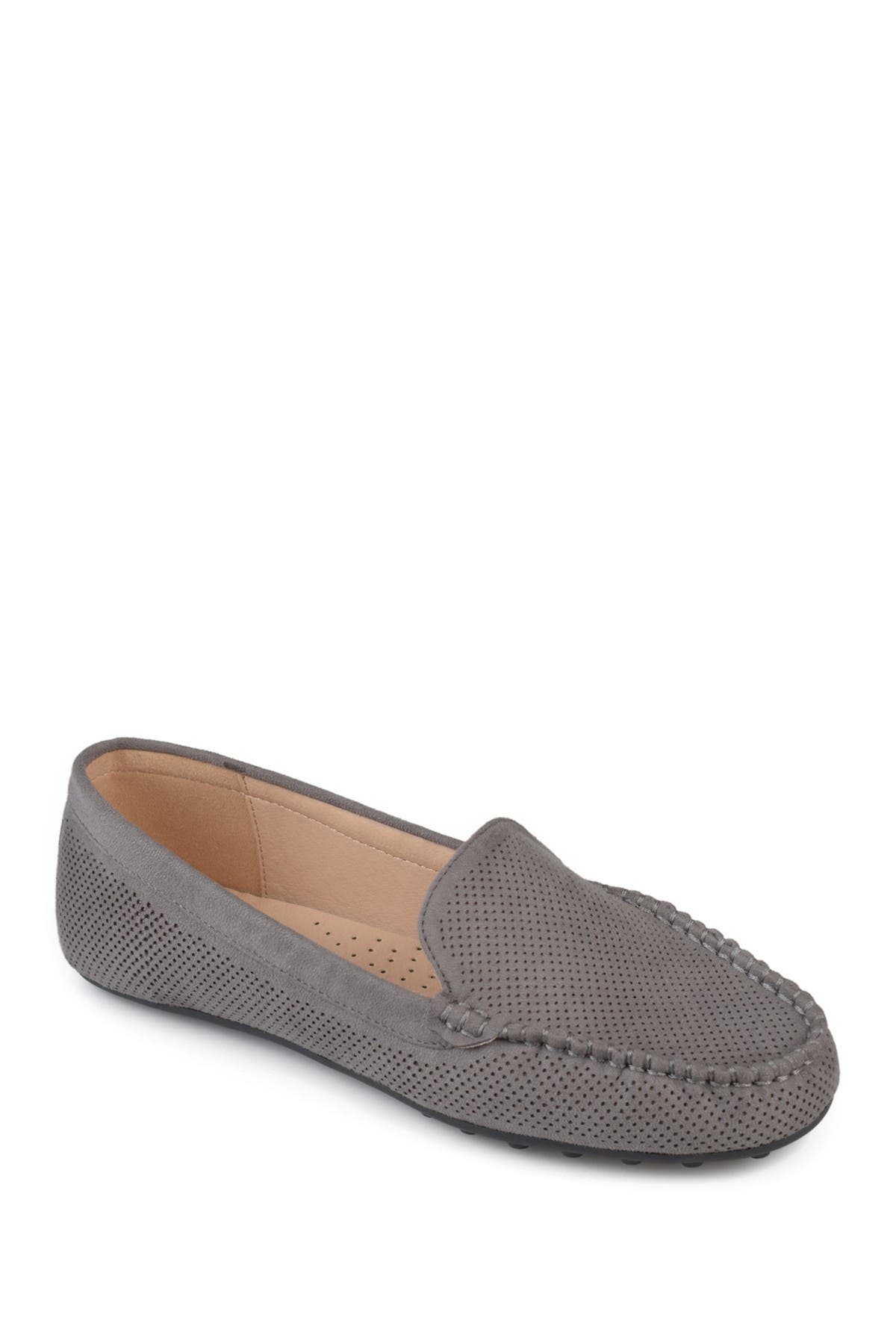 JOURNEE Halsey Loafer, Alternate, color, GREY