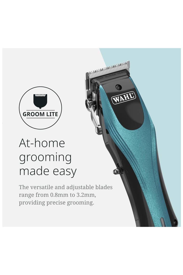Cordless USB Rechargeable Pet Clipper Kit, Alternate, color, Black/Metallic Blue
