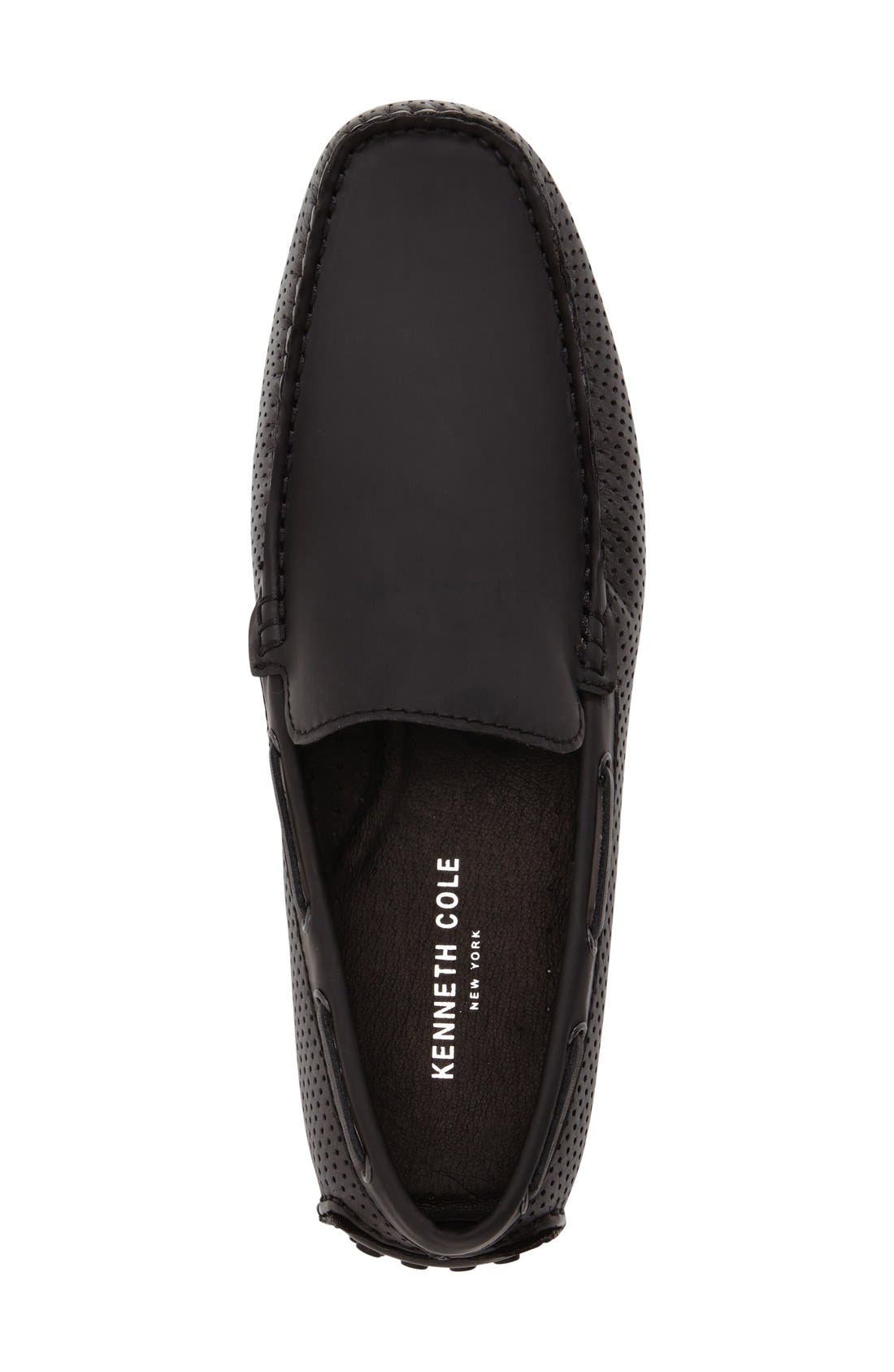Kenneth Cole New York 'Peer Pressure' Loafer, Alternate, color, Black Leather