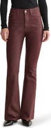 WARP+WEFT NAO Coated High Waist Bootcut Jeans