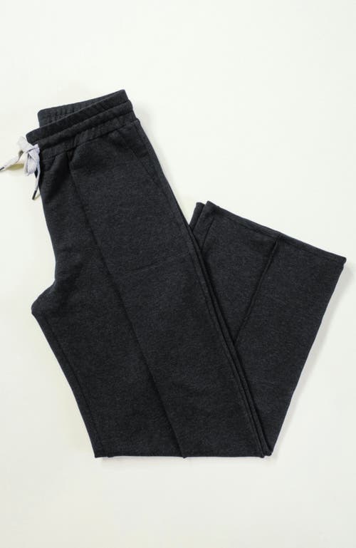 Poplinen Betty Organic Cotton + Tencel Wide Leg Pant In Black