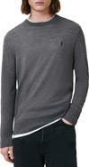 AllSaints Mode Merino Wool Crewneck Sweater