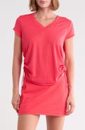DKNY Ruched Tech T-Shirt