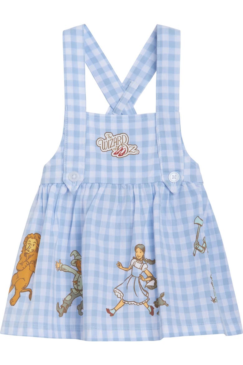 Jumper Dress and Top Set, Alternate, color, Dorothy Blue Bodysuit