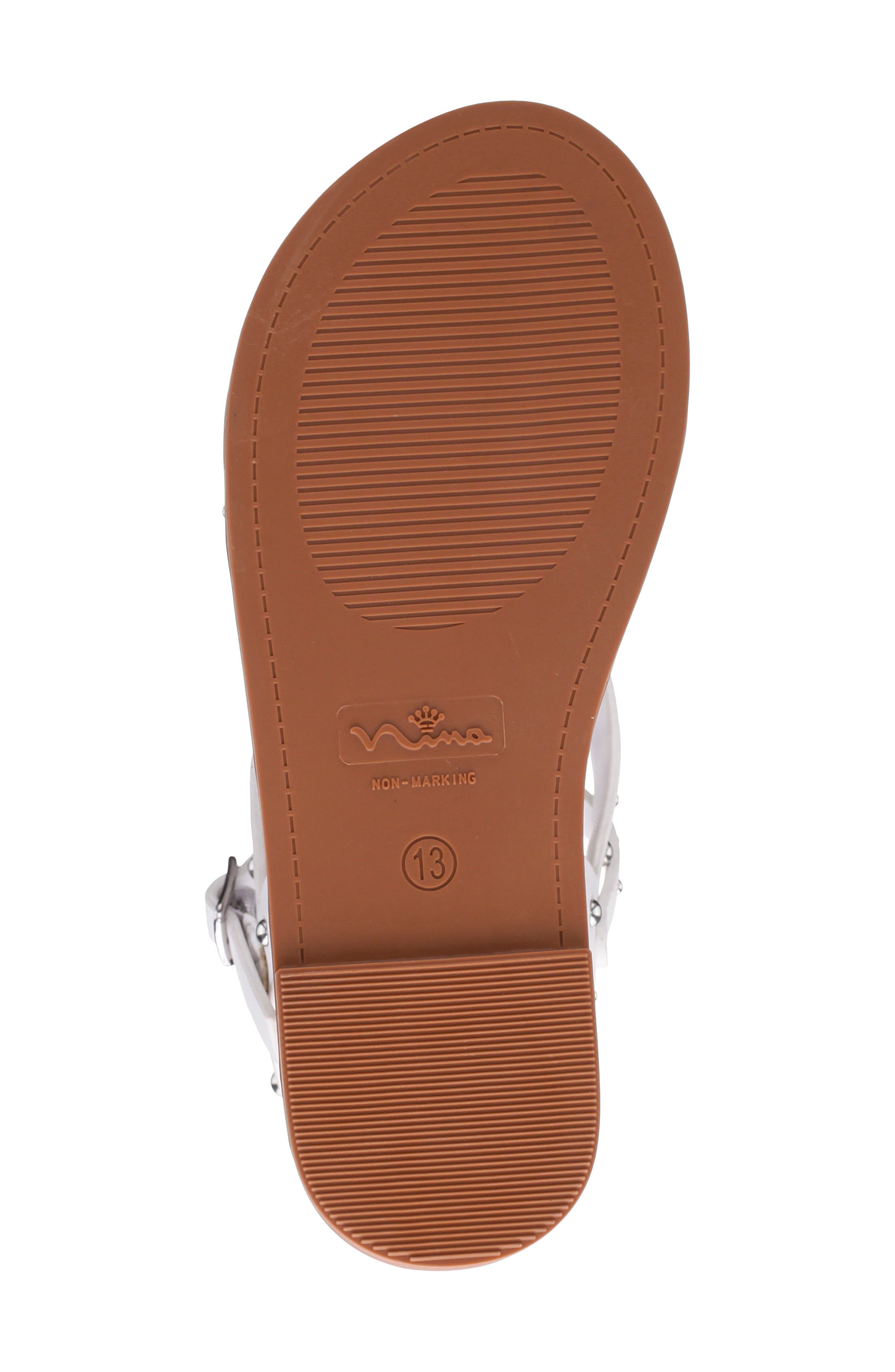 Nina Kids' Larsa Sandal, Alternate, color, White