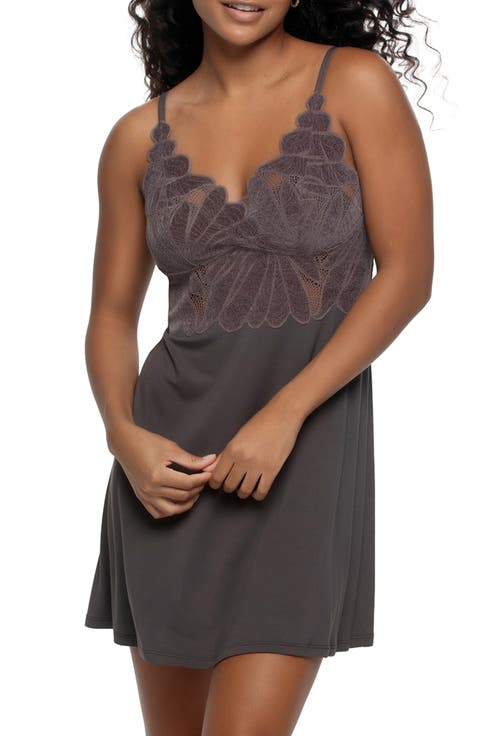 Sienna Lace Trim Chemise