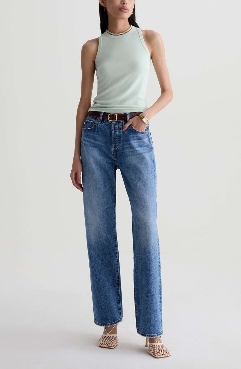 AG Michelle Racerback Tank, Alternate, color, Summer Vine