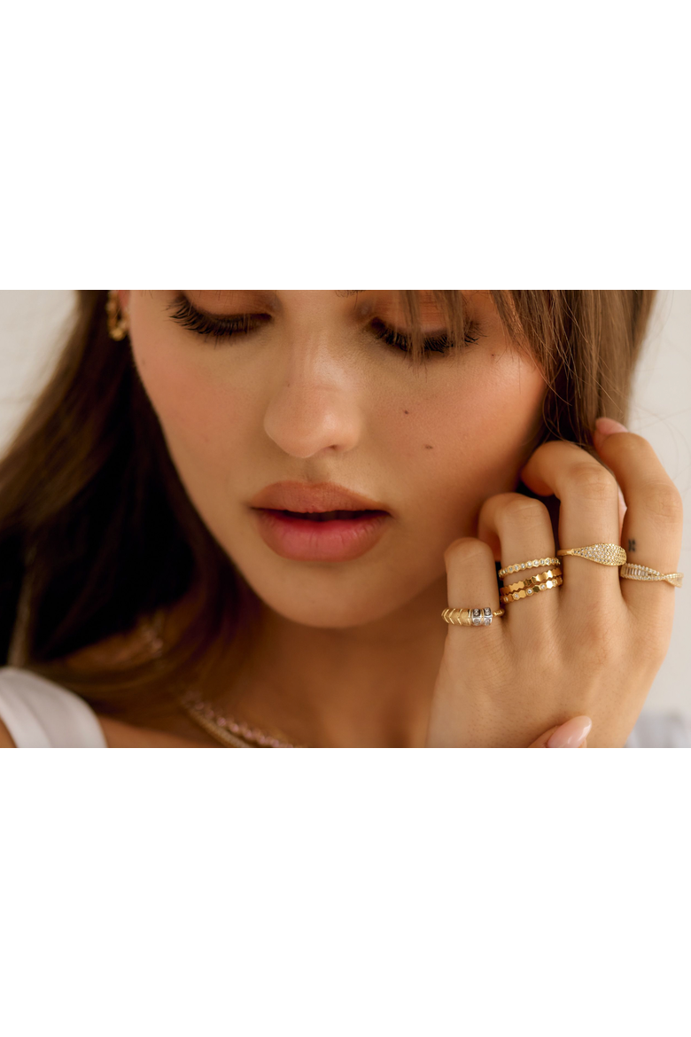 Eugenie Ring, Main, color, Gold