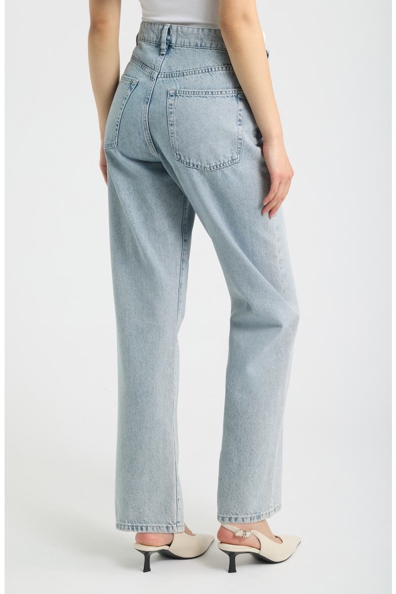 The Essential Straight Leg Jeans, Alternate, color, AIR