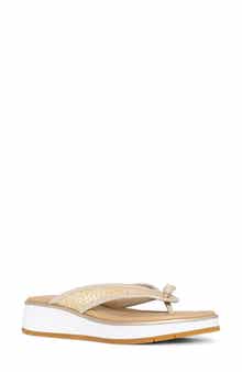 Donald Pliner Thong Wedge Flip Flop