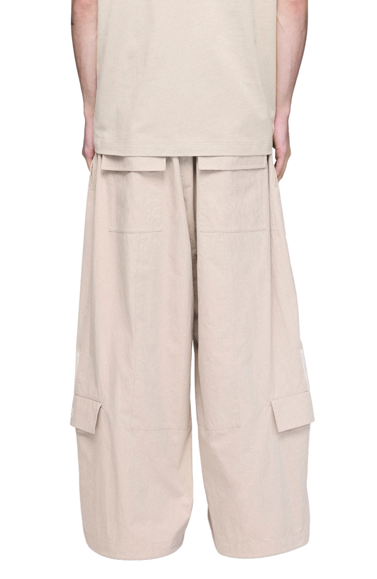 Drawstring Straight Leg Pants - image 2