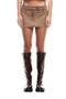 Mirage Faux Suede Miniskirt