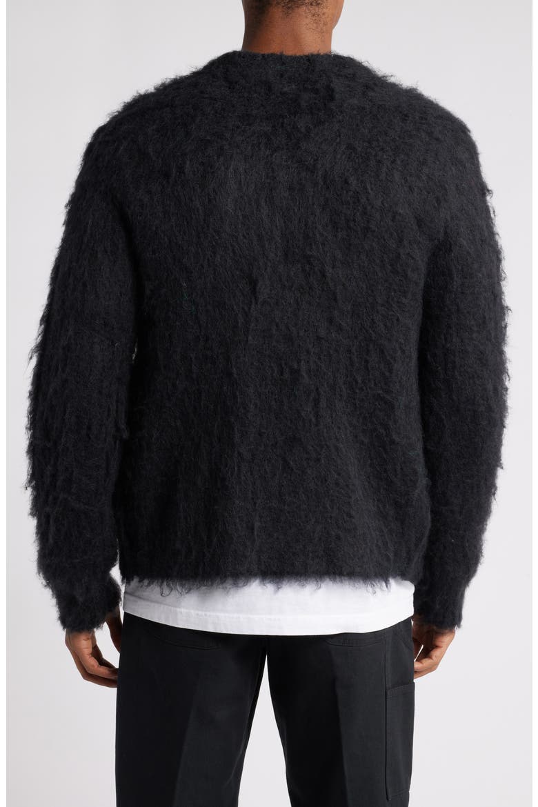 Patron Cardigan, Alternate, color, BLACK