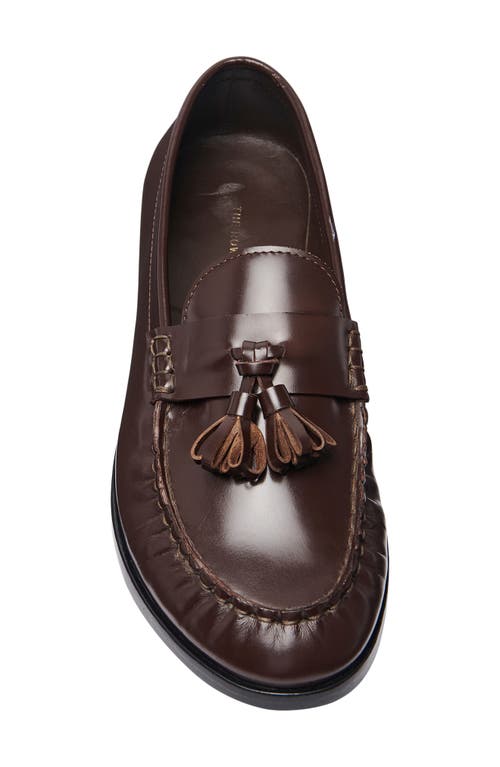 The Row Tassel Loafer In Brown
