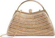 ALESSIA BIANCHI Rhinestone Top Handle Bag