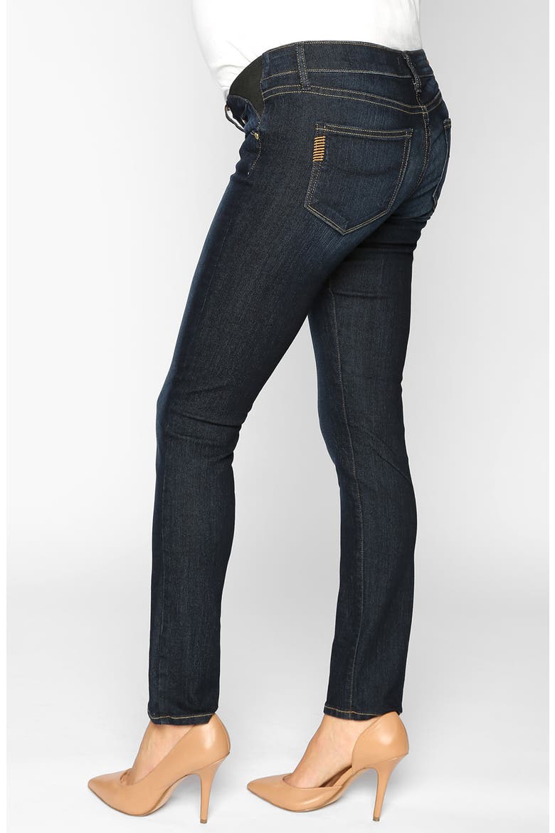 Denim 'Skyline' Maternity Skinny Jeans, Alternate, color, CARSON