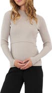 Ripe Maternity Lift Up Rib Maternity/Nursing Sweater