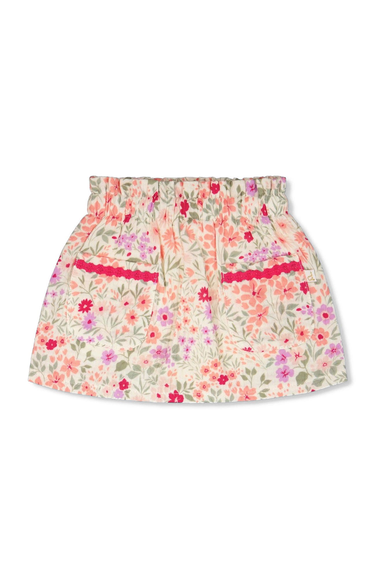 selected Off White Printed Flowers
