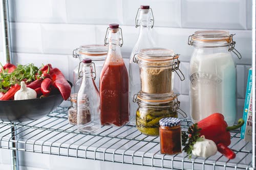Kilner Square Swing Top Bottle, 16 Ounce In Transparent