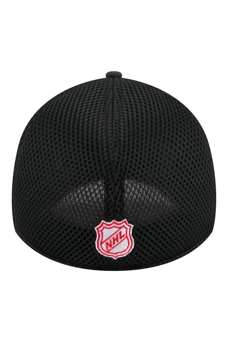 Men's New Era  Black Detroit Red Wings Logo 39THIRTY Flex Hat, Alternate, color, Black