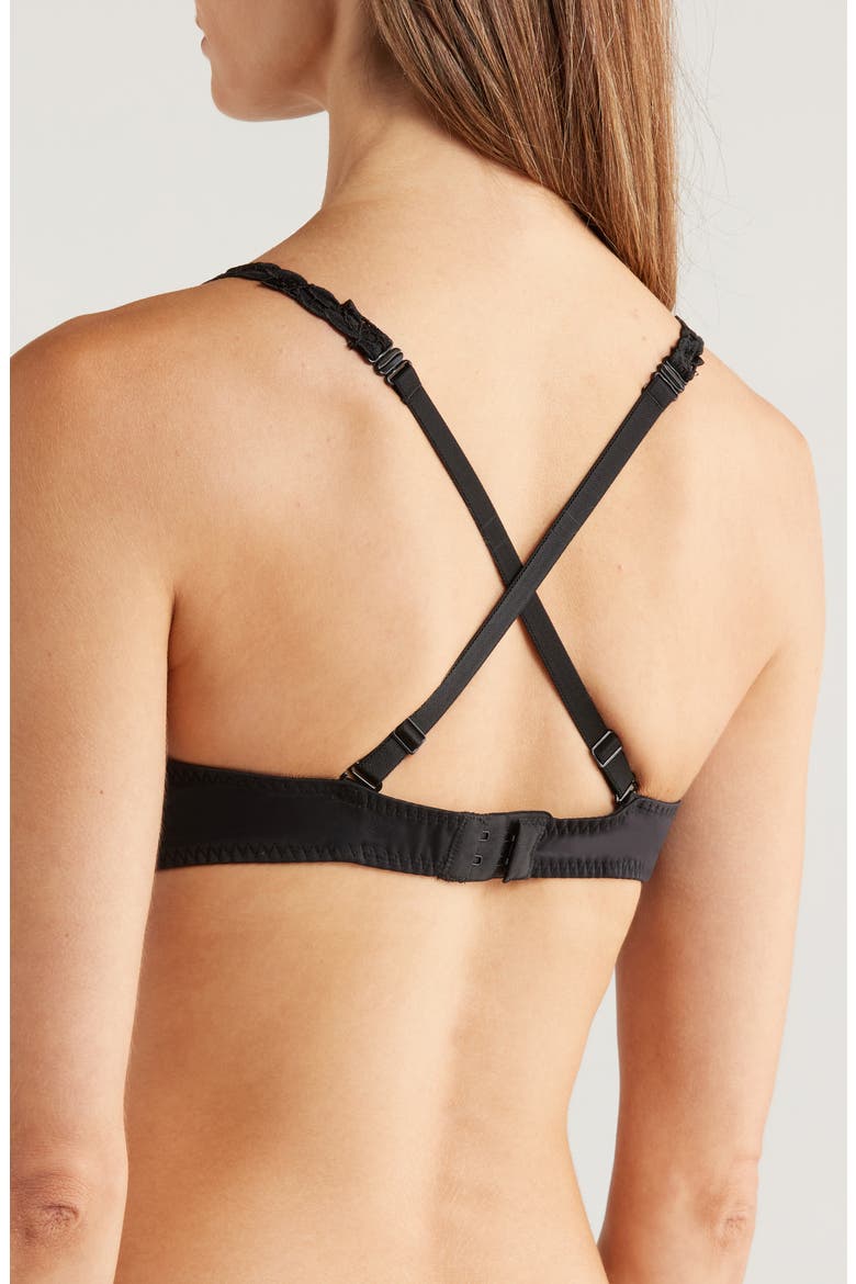 Andora 3D Convertible Underwire Bra, Alternate, color, BLACK