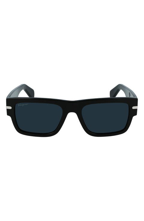 Classic Logo 54mm Rectangular Sunglasses