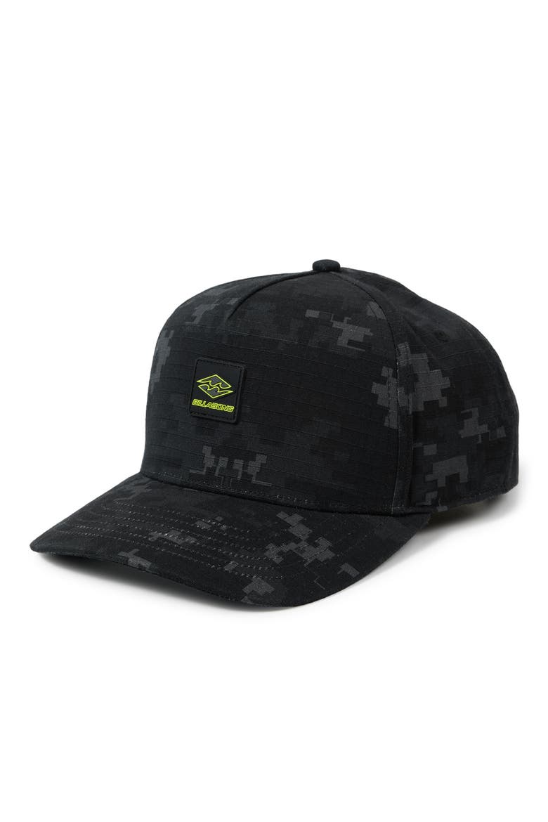 Adventure Division Blueprint Snapback Baseball Cap, Main, color, BLACK
