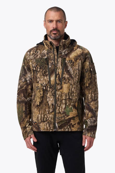 Men's apx Heated Fleece Camo Jacket
