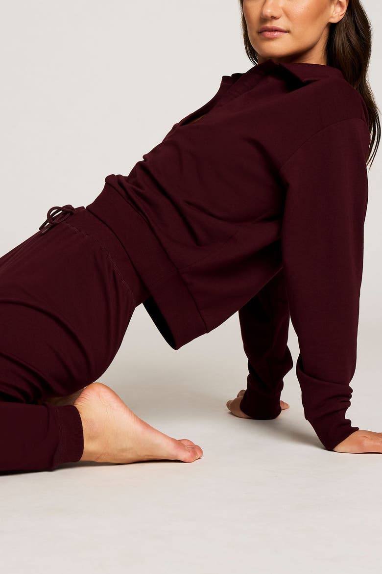 Club pullover, Alternate, color, Garnet