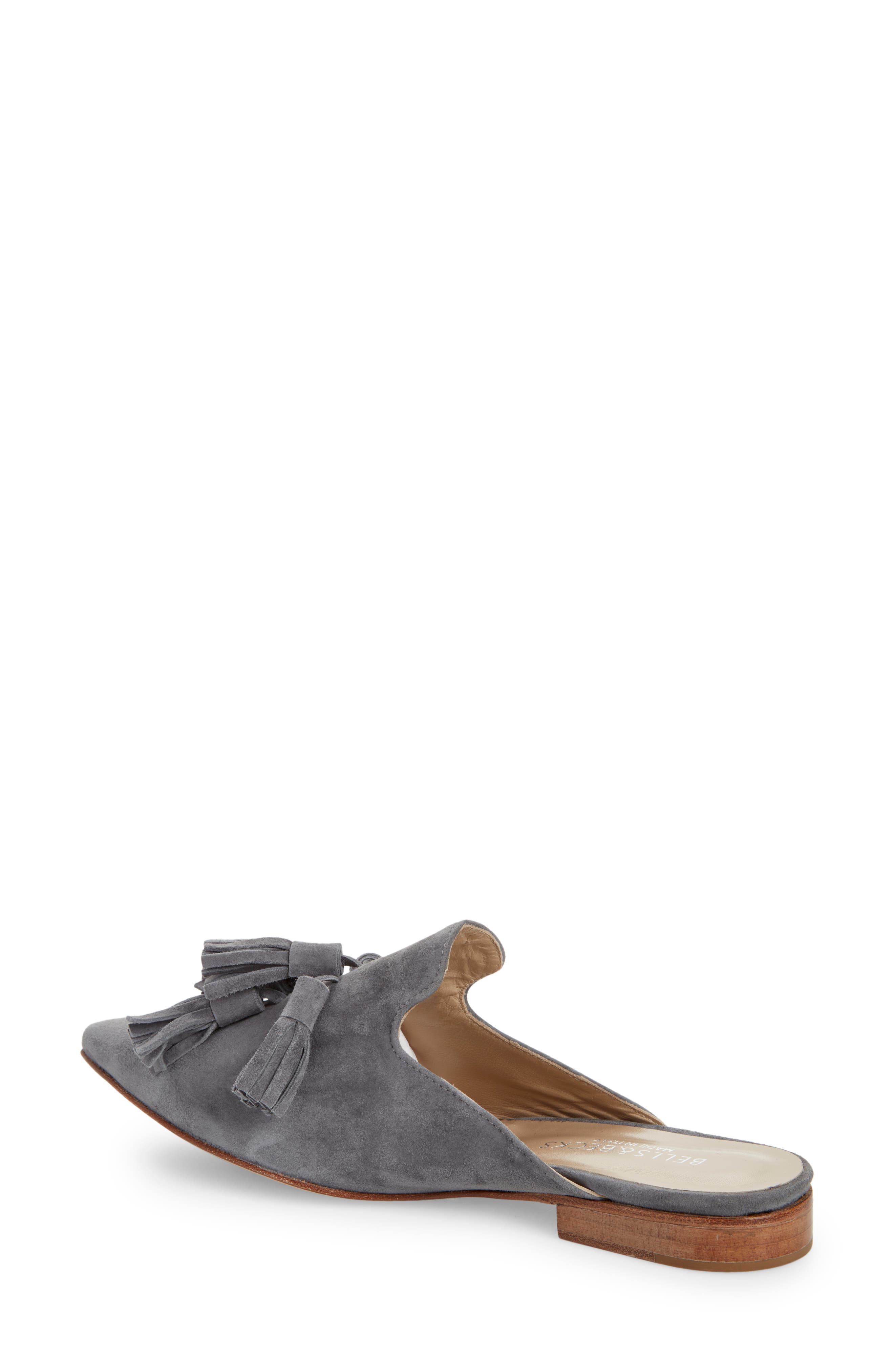 BELLS & BECKS Mirella Pointed Toe Tassel Mule, Alternate, color, 