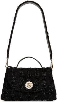 Simone Rocha Pochette Valentine Tweed Shoulder Bag