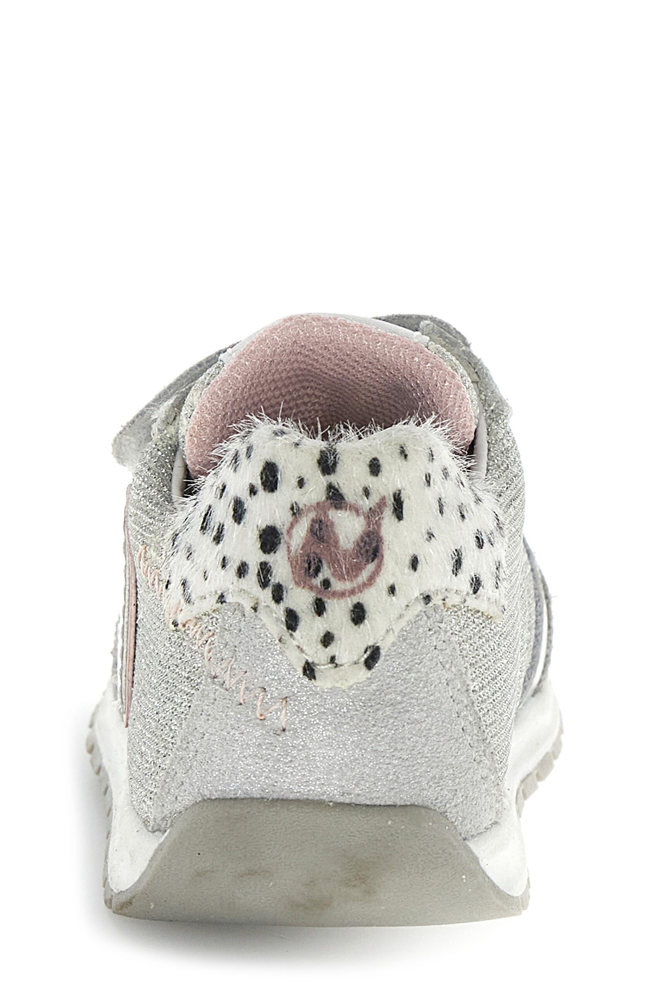 Kids' Quelly 4 VL Sneaker, Alternate, color, SILVER