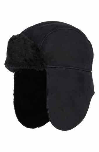 UGG® Genuine Shearling Trapper Hat