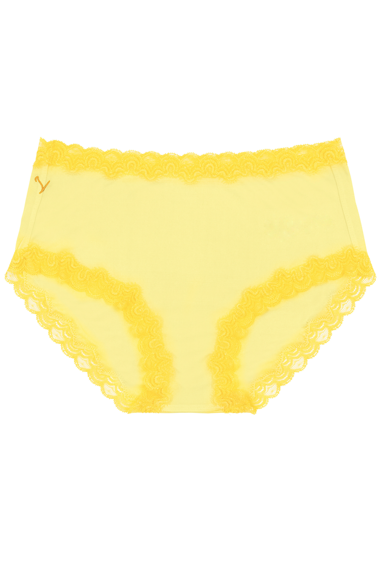 Uwila Warrior Soft Silk Briefs, Main, color, Lemon Zest